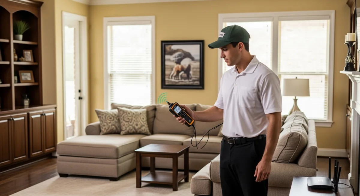 EMF radiation assessment in an Allen, Texas family home